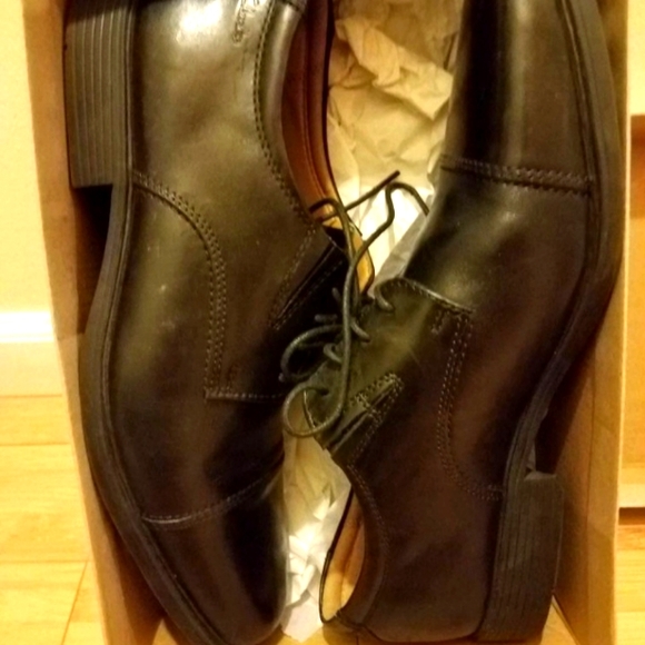 NWT Clarks Unkenneth Way Oxford Leather Men\'s Shoes Sz 11